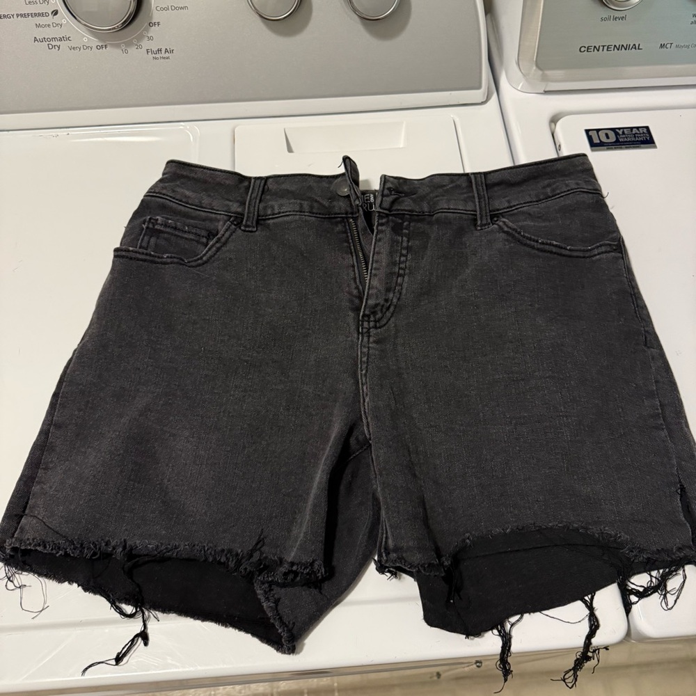 Time and Tru cut off Jean shorts